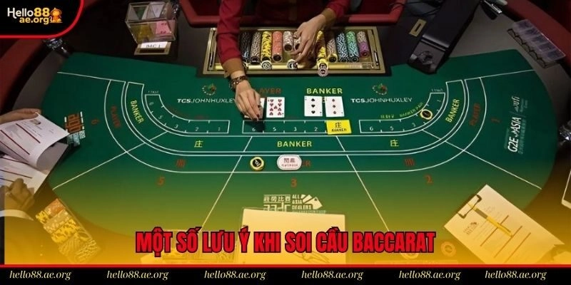 Người chơi cần lưu ý các vấn đề quan trọng khi soi cầu baccarat