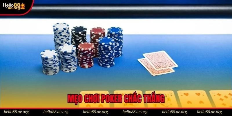 Bí quyết cược poker bất bại