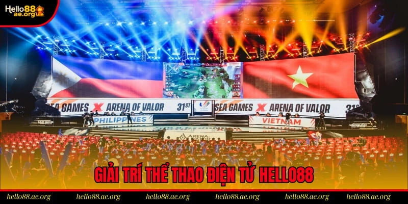 Giải trí thể thao điện tử tại nhà cái hello88